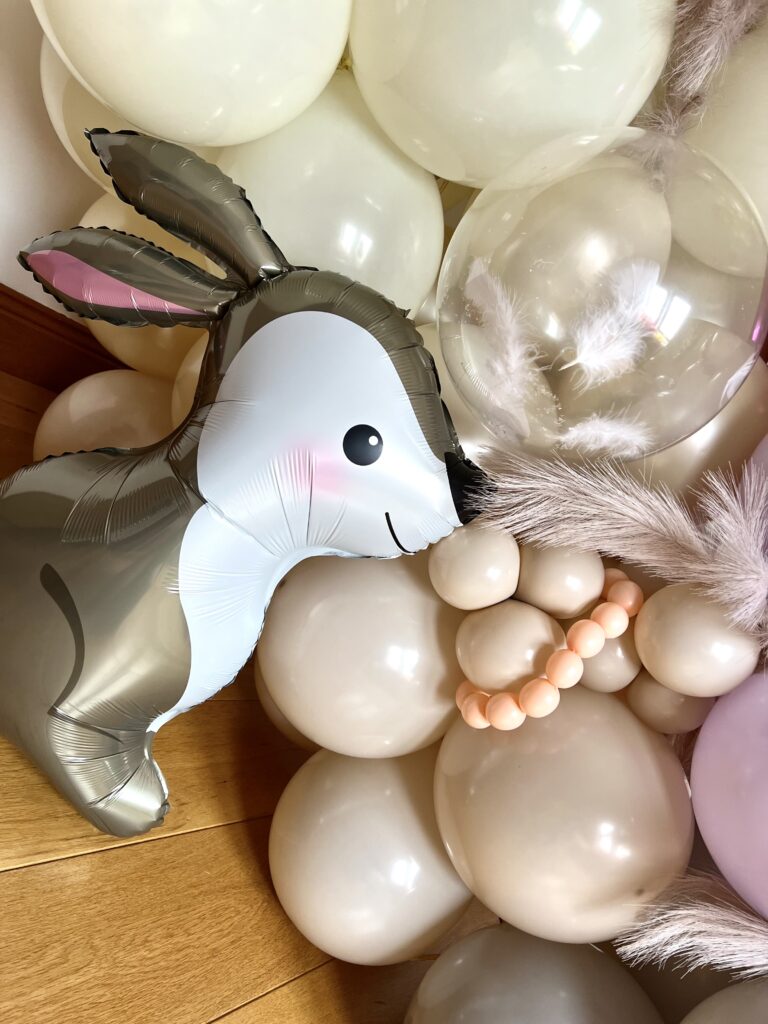 Easter balloon arch.